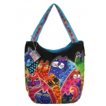 сумка Laurel Burch 5601 Whiskered Family (хлопок)