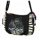 сумка женская Laurel Burch C Polka Dot Gatos (5552), хлопок