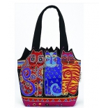 сумка женская Laurel Burch Tres Gatos (410016), хлопок