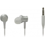 гарнитура проводная для телефона Xiaomi Mi In-Ear Headphones Basic Matte, серебристая