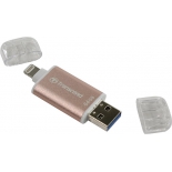 usb-флешка Transcend TS64GJDG300R 64Gb, розовое золото