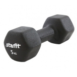 гантель Starfit DB-201 (5 кг), черный