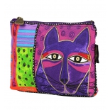косметичка Laurel Burch 5321 B сине-фиолетовая