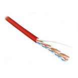 кабель (шнур) Hyperline 5e PVC (305 м), Красный