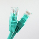 кабель (шнур) cat5E (3 м), зелёный