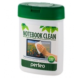 чистящая принадлежность для ноутбука Perfeo Notebook Clean PF-T/NBMINI-100 (салфетки)