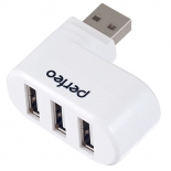 USB-концентратор Perfeo PF-VI-H024W, белый