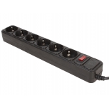 сетевой фильтр 3Cott 3C-SP1006B-1.8K, черный