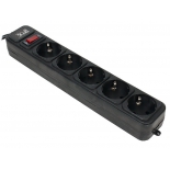 сетевой фильтр 3Cott 3C-SP1005B-5.0, черный