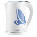 чайник электрический BBK EK1803P белый/голубой