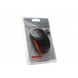 мышка Gembird MUSW-200 Black-Orange USB, черно-оранжевая