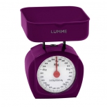 кухонные весы Lumme LU-1302, фиолетовый чароит