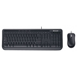 комплект Microsoft Wired Desktop 600 USB (For Business) чёрный