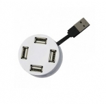 USB-концентратор Perfeo (PF-VI-H025) 4 Port белый