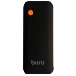 аксессуар для телефона Мобильный аккумулятор Buro RC-5000BO 5000mAh, черно-оранжевый