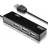 USB-концентратор Ginzzu GR-334UB, черный