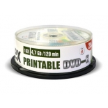 оптический диск Mirex DVD-R 4.7 Gb, Cake Box (25 шт), Ink Printable