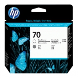 аксессуар к принтеру HP 70 C9410A (Печатающая головка), глянец/серый