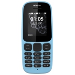 сотовый телефон Nokia 105 Dual SIM TA-1034 2017 голубой