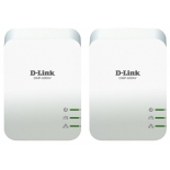 PowerLine-адаптер D-Link DHP-601AV/B1A (Комплект из 2-х адаптеров Powerline)