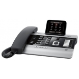 IP-телефон Gigaset DX800A, Серебристо-черный