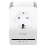 PowerLine-адаптер D-Link DHP-P308AV/C1B (встроенный БП)