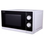 микроволновая печь Sharp R-2000RW, белая с черным