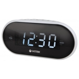Радиоприемник Радиочасы Vitek VT-6602 W