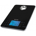 весы кухонные Vitek VT-2411 BK, черные