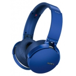 гарнитура проводная для телефона Sony MDR-XB950B1/L, синяя