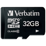 карта памяти Флеш-карта Verbatim microSDHC Class 10 32Gb