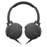 гарнитура проводная для телефона Sony MDR-XB550AP/B, черная