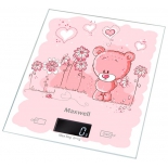 кухонные весы Maxwell MW-1477, розовые