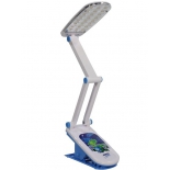 светильник настольный Эра NLED-424-2.5W-BU (LED, 2.5Вт, 220В), бело-синий