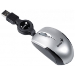 мышка Genius Micro Traveler, Серебристая