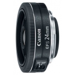 объектив для фото Canon EF-S 24mm 2.8 STM черный