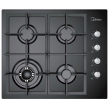 Варочная поверхность Midea Q404GFD BL, черная
