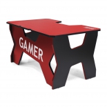 стол компьютерный Generic Comfort Gamer 2/N/R, красно-черный
