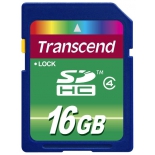 карта памяти Transcend TS16GSDHC4, Синяя