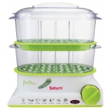 пароварка электрическая Saturn ST-EC 1179 (пластик)