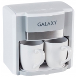 кофеварка Galaxy GL 0708, белая