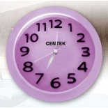 часы интерьерные Будильник Centek СТ-7200, лиловые