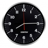 часы интерьерные Centek СТ-7100, черные