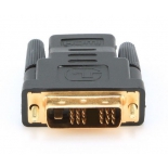 кабель (шнур) Gembird A-HDMI-DVI-2 (DVI-D SL - HDMI, M/F), чёрный