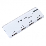 USB-концентратор Perfeo PF-VI-H026, белый