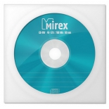 оптический диск Mirex CD-RW 700 Mb, бумажный конверт (1 шт)