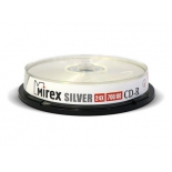 оптический диск Mirex CD-R 700 Mb, Silver, Cake Box (10 шт)