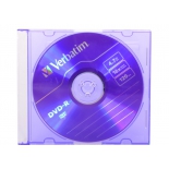 Оптический диск Verbatim DVD-R (43547) 4.7 Gb, 16x, Slim Case