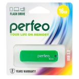 usb-флешка Perfeo 16GB C05 зеленая