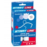 шарики для настольного тенниса StarLine Training (6шт) белые